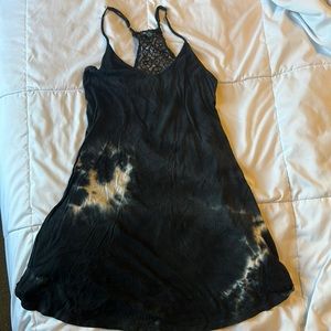 Forever 21, dark blue tye dye, sundress, size small.